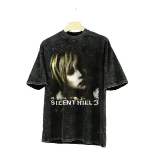 Silent Hill 3 Shirt, Heather Mason, Distressed Graphic, T-shirt, Fashion Cotton, Full Colors, Full Sizes, For Men, For Women