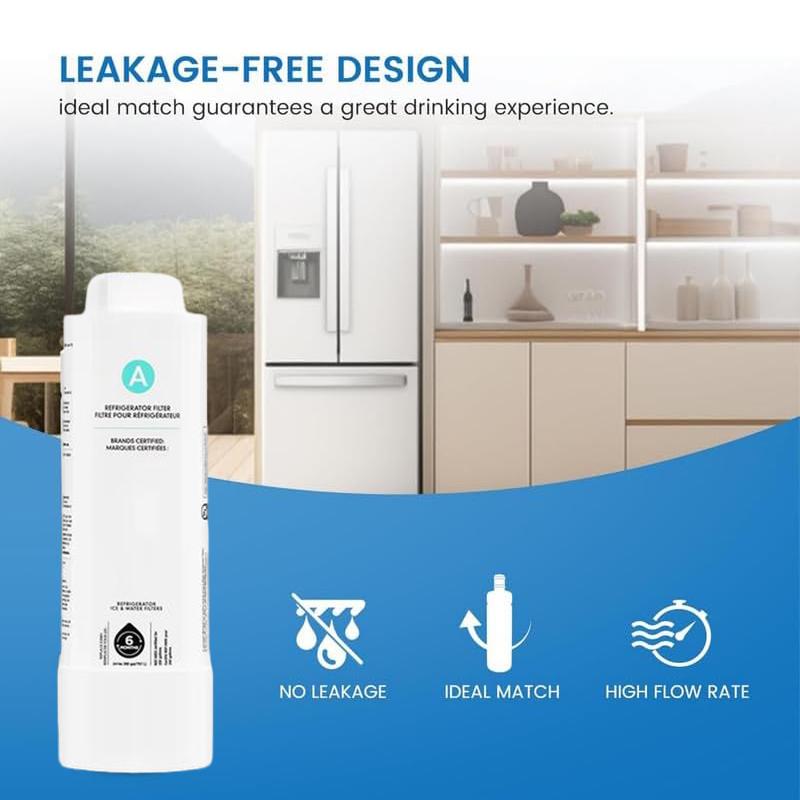 EDRARXD1 Water Filter – EveryDrop Filter A – Tool-Free Twist & Lock Installation – UL Certified to Reduce 74 Contaminants – Compatible with Whirlpool, Maytag, Amana, JennAir – 6-Month / 200 Gallon