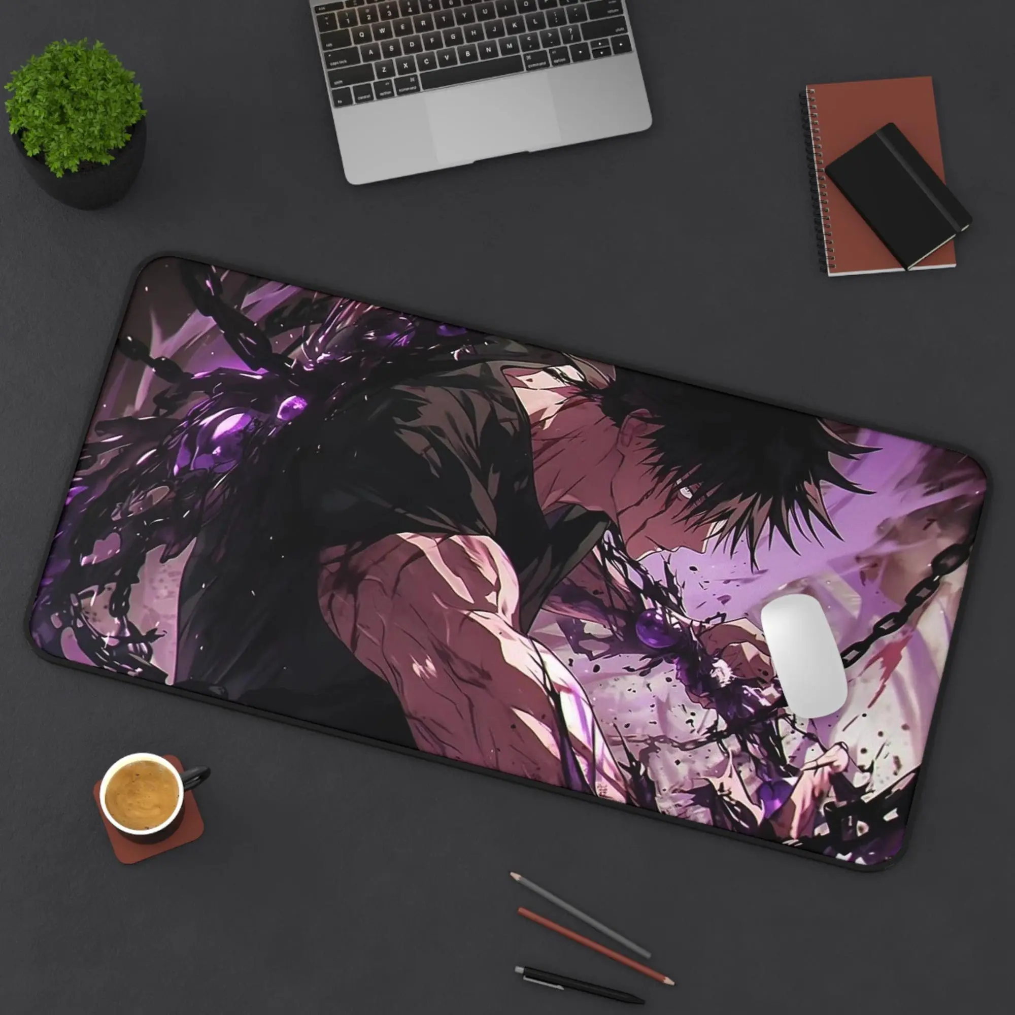 Jujutsu Kaisen Toji Fushiguro JJK Anime Desk Mat Manga Desk mat Authentic Mouse Pad for Anime Fan Premium Quality Vibrant Designs