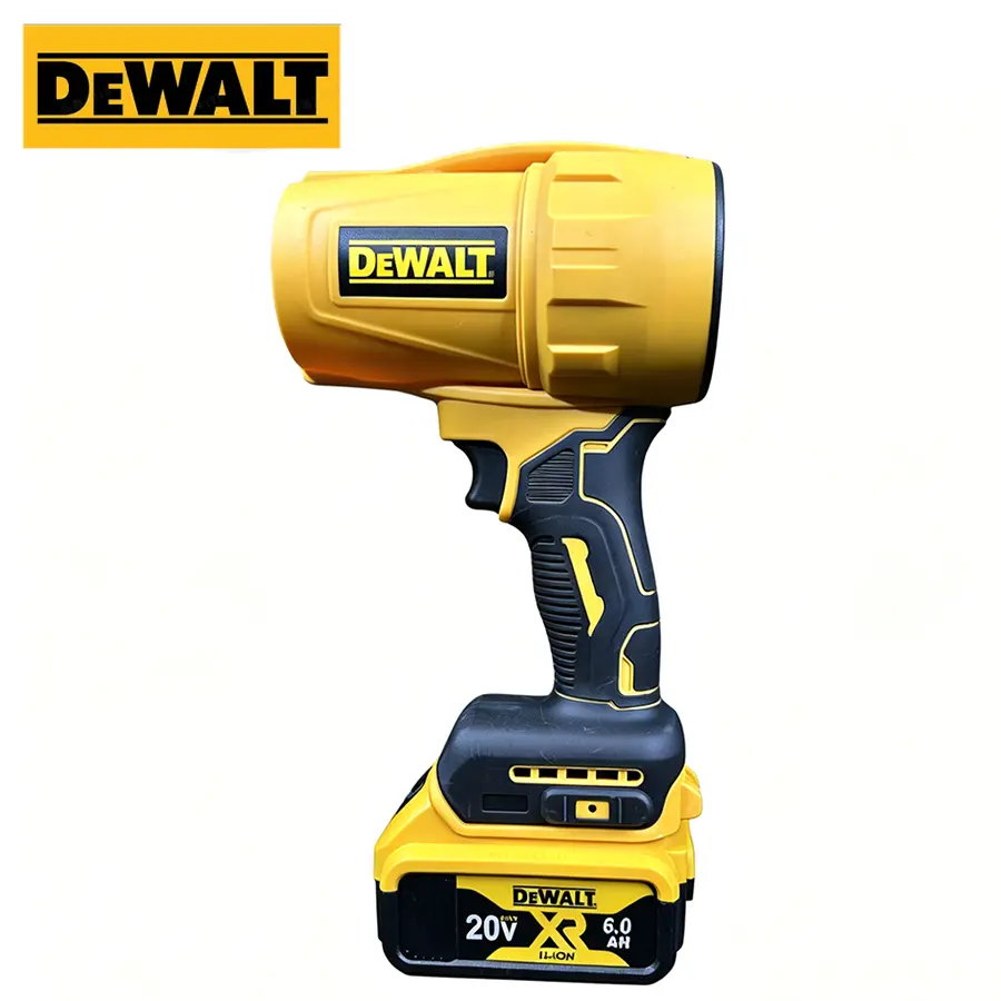 DEWALT 21V Cordless Brushless Handheld Portable Blower, 700W Motor, 24000RPM, 1000g Thrust Force - Compact Tool for Car Detailing, Outdoor Lawn Cleaning