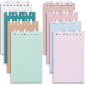 Small Notebooks,3x5 Pocket Spiral Notepads With Lined Pages - The Perfect Little Mini Notebook to Stay Organized and Boost Productivity at Work or School