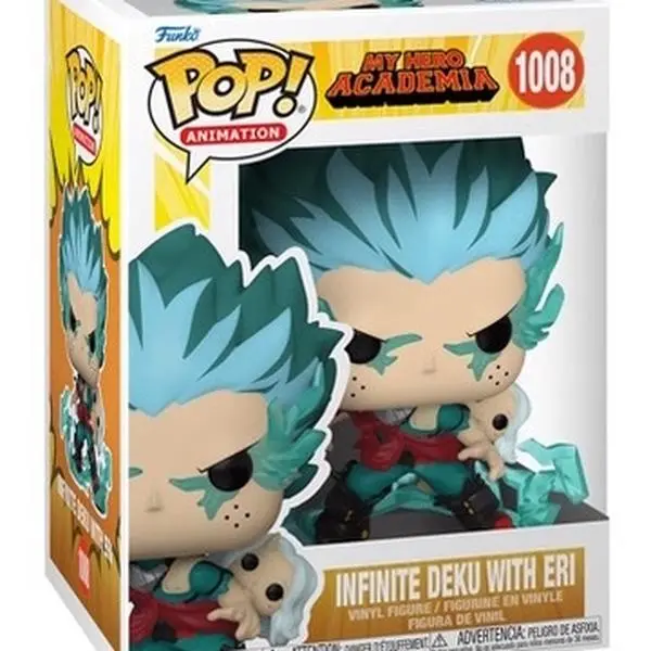 Funko My Hero Academia Deku with Eri Collectible Toy #1008, Articulated Joints for Pose Creation, Holiday Gift for Mix & Match Displays