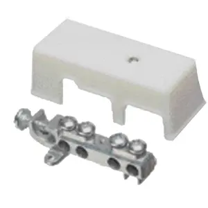 212 MAIN Topaz Electric Intersystem Bonding Grounding Bridge, 6-2 AWG, Compact, Textured Cover, Paintable (for Sailing Water Sports)