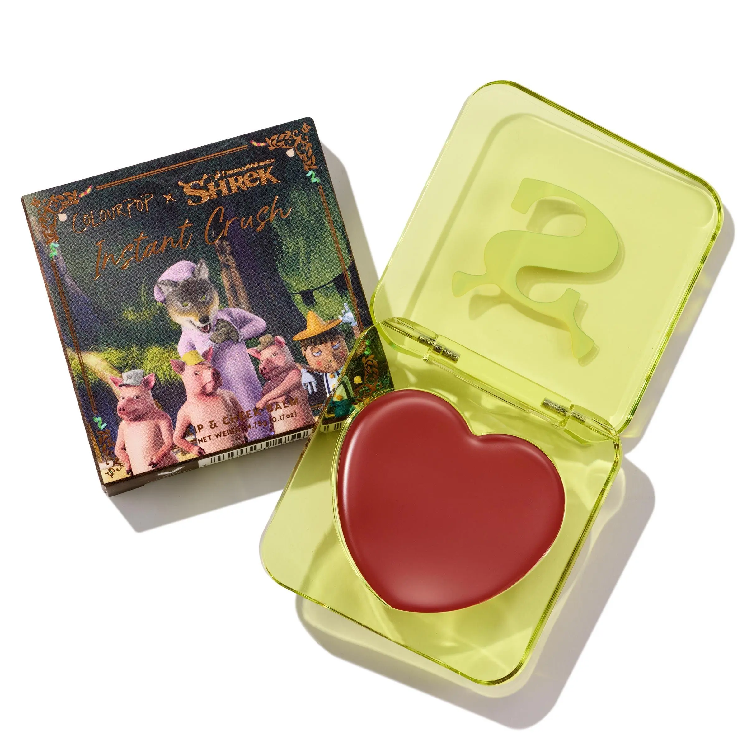 ColourPop X DreamWorks Shrek - Fairytale Things - Lip and Cheek Balm Glowing Lips Moisturize ColourPop X DreamWorks Shrek - Fairytale Things - Lip and Cheek Balm Glowing Lips Moisturize