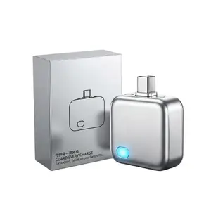 140W Type-C Physical-Disconnect Battery Guard, Smart Auto-Stop Anti-Overcharge Protection for Safe Overnight Charging, Mobile Smartphone Accessories