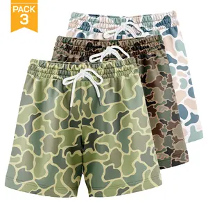 Pack 3  Duck Hunting Camo Shorts With 5 Inch Inseam, Perfect for Men & Women At the Gym, Basketball Camo Mesh Short, Gift for him, Gift For Her, Gym Gift