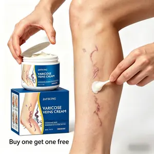 I Buy 1 Get 1 Free Varicose Vein Relief Cream for Legs 50g Helps with Leg Pain Swelling and Tired Heavy tiktokshopspringglowup Bee Venom Anti-Aging