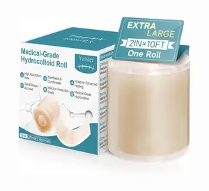Hydrocolloid Roll for Wound Care-Extra Large Cuttable Self Adhesive Waterproof Wound Care Tape for First Aid, Blister Healing, Acne & Pimple Patches Replacement Healthcare acne pimple patch bandaids