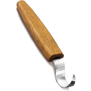 Hook   Spoon Carving Tools SK1L - Spoon Carving  for Bowls Spoons Kuksa and Cups - Crooked Whittling  Left-Handed - Whittling Tools for Carvers