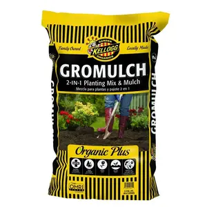 2-in-1 Planting Mix Soil and Mulch 2.0 cu. ft.,