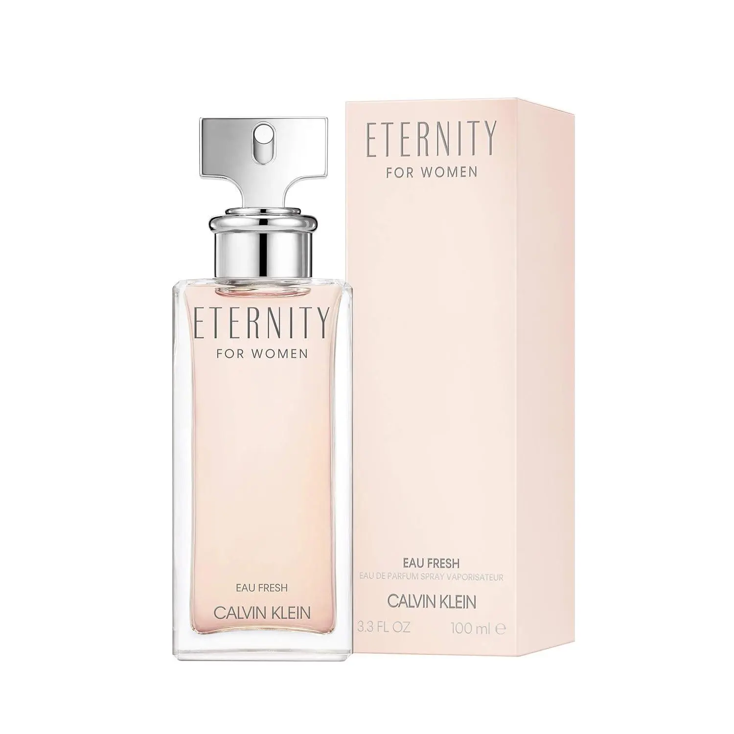 Calvin Klein Eternity Eau Fresh Eau de de Parfum - Floral Women's Perfume - Pear, Peony, Rose Absolute & Amber - Long Lasting Fragrance
