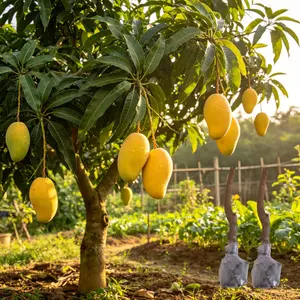 Mango Tree Seedlings – Tropical Fruit Plant, Easy to Plant, Home Garden Tree, Backyard Orchard, Fresh Mango Harvest, Patio Gardening