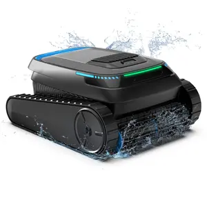 AIRROBO Robotic Pool Vacuum Cleaner PC10 Cordless Wall-Climbing for Above-Ground Pools and In-Ground Pools outdoorfun