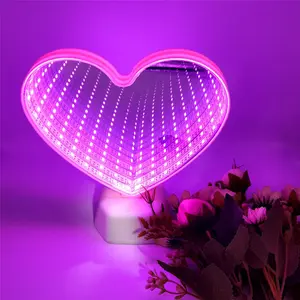 Heart Mirror LED Night Lamp Heart Mirror LED Night Lamp