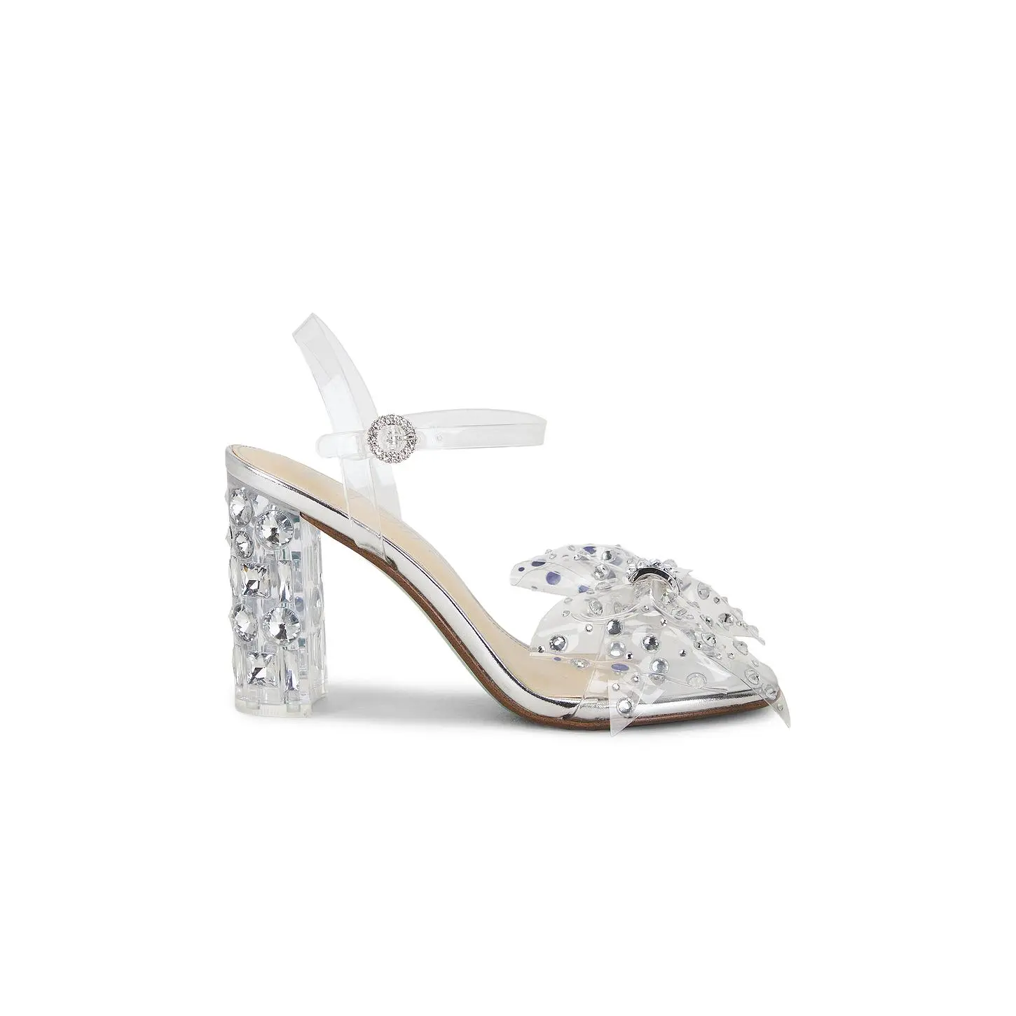 Steve Madden x Betsey Johnson Pratt Sandal in Silver