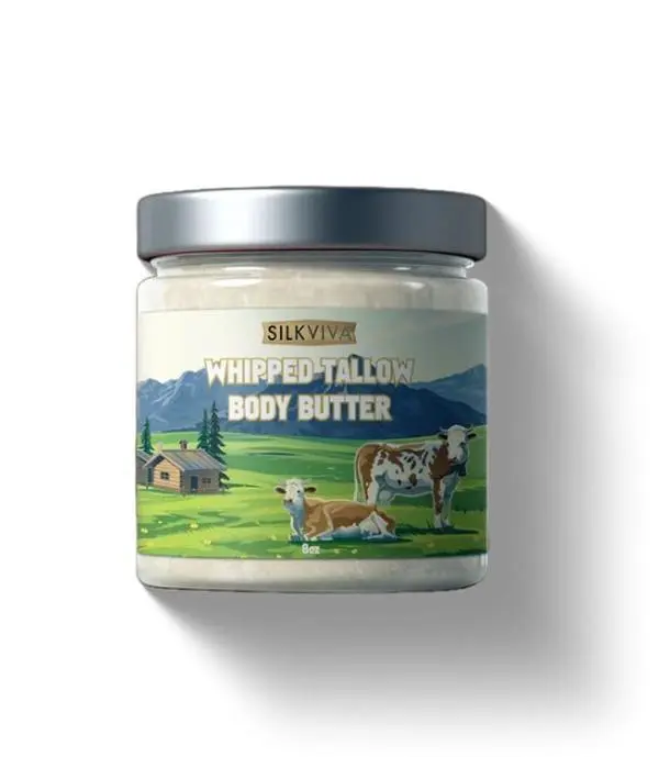Totally tallow whipped tallow body butter skin repair for your face & body- Fragrance Free