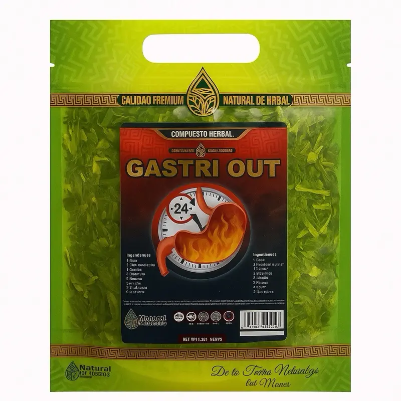 Gastri Out | Herbal Compound for Stomach Relief & Digestion Support – Natural Mexican Blend | Compuesto Herbolario para Acidez y Digestión – Alivio Natural del Estómago | 4 oz (113g)
