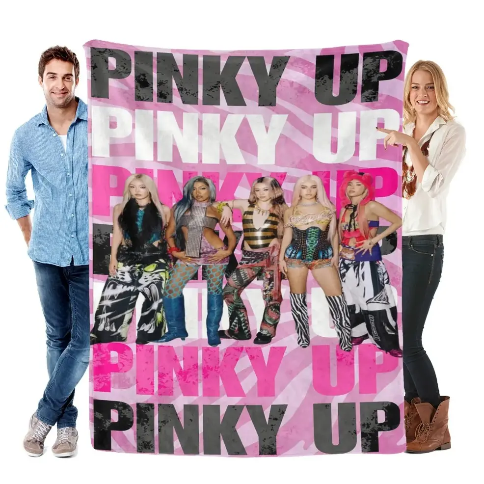 Best‑Selling XG "Pinky Up" Throw Blanket,Baby blankets and adult blankets Trendy K‑Pop Group Merchandise, Cozy Plush Soft Blanket, Y2K Pink Aesthetic Design, Multi‑Use Dorm Bedroom Sofa Decor, Viral K‑Pop Fan Must‑Have, Perfect Birthday Christmas Holiday
