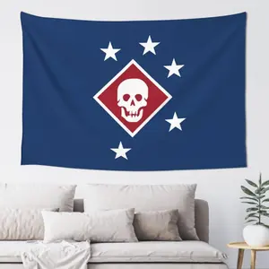 Marine Raiders tapestry 60"X40" Interesting Commemorative Significance Inspirational Wall Art Front Home Decor For Bedroom Living Room Party Celebration Decoration colorful decorativebedroom decor mens room decor