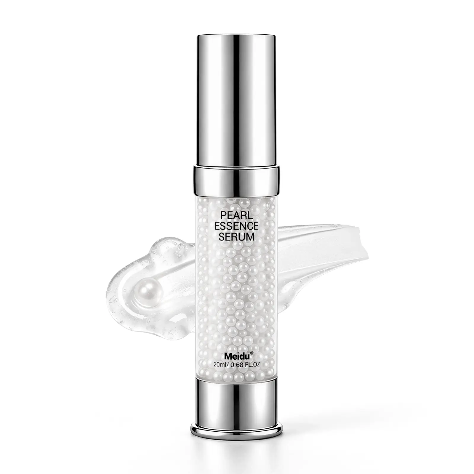 MEIDU Pearl Essence Serum 20ml - Deeply Hydrates, Prevents Moisture Loss, Restores Skin's Elasticitv, Suitable forAllSkin Types
