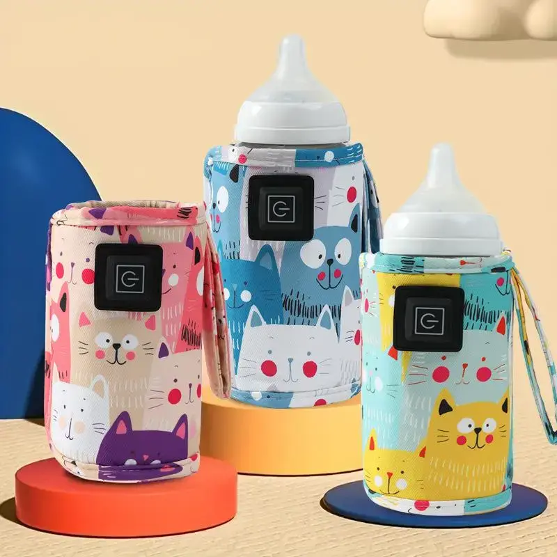 1 Bottle Insulation Cover, Bottle Heater, Portable Constant Temperature Heating Set, Universal Style, Essential for Home And Outdoor Use, Efficient Heating, Safe Heater, Heating Accessories, Equipped with 90cm/35in Power Cord