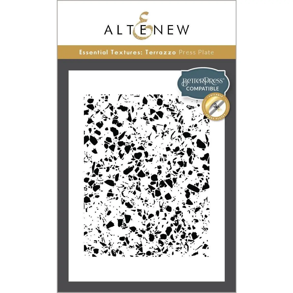 Essential Textures: Terrazzo Press Plates/Foil Plates
