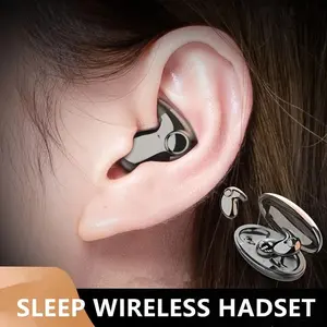 Ultra-Thin Sleep Wireless Earphones, Comfortable Wear, Super Lightweight, Unisex Headphones for Men and Women, Universal Fit, Wireless Headset