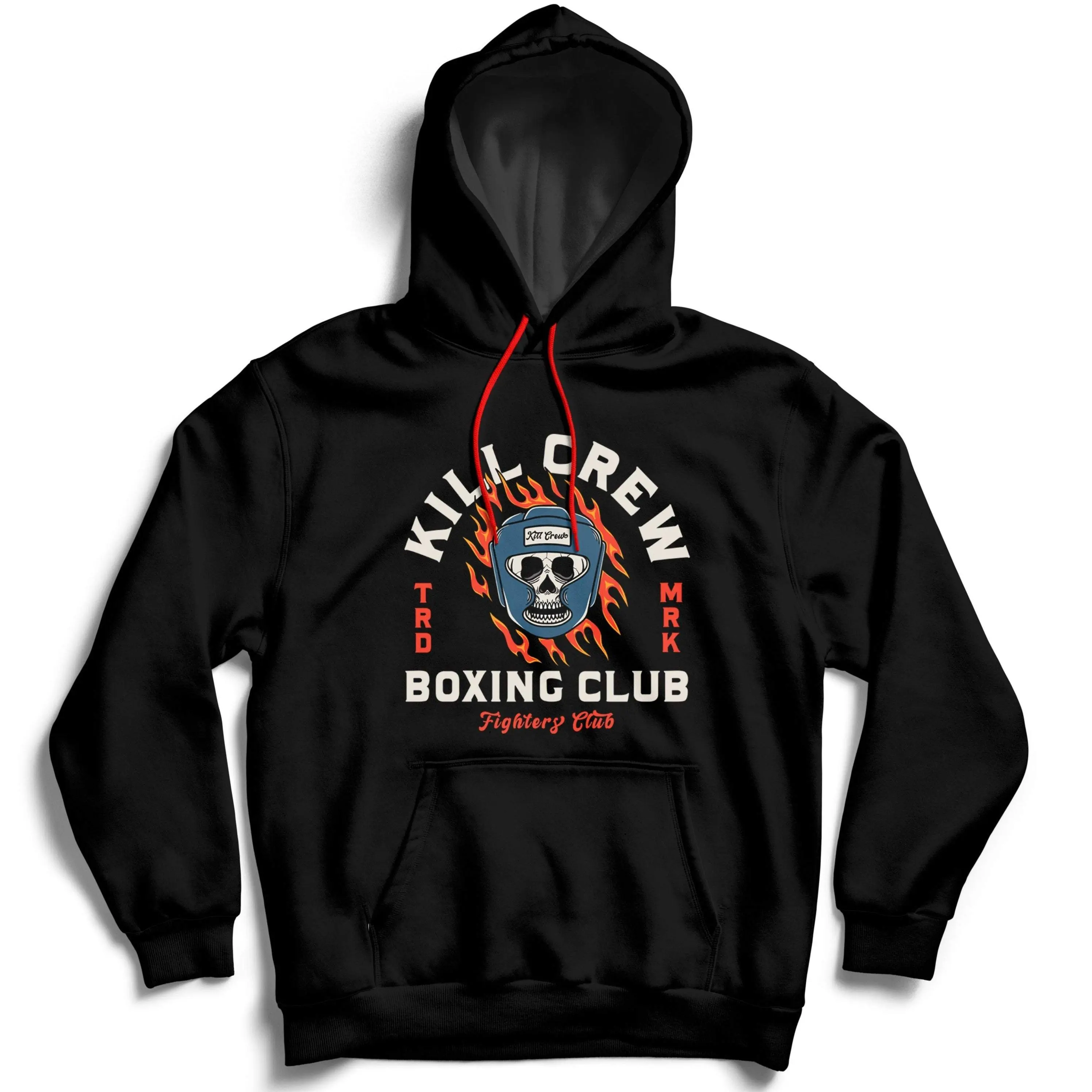 Kill Crew Men's Limited Drop Hoodie, Fitted Casual Top Made with Soft Premium Cotton Blend Fabrics for a Tailored Feel, Tops, Long Sleeve, Pullover, Sweatshirts, Graphic