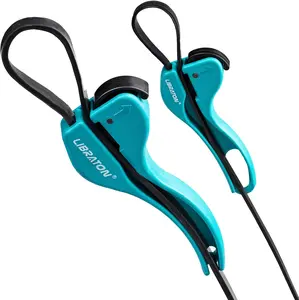 Libraton Adjustable Rubber Strap Wrench Set 2-Piece Universal Oil Filter Wrench Multifunctional for Shower Heads Jar Openers Fathersdaygift