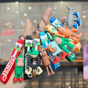 Italian Brainrot Toys, Tralalero Tralala Action Figure, Funny Animal Meme Shark, Unique Sensory Fidget Trendy Cute Keychain Series Figures & Decoration Gift for Fans