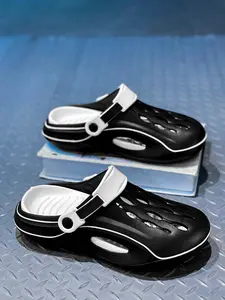 4 Colors Couple Clogs Slipper Hollow Out Soft Sole 36-45 Size Indoor/Outdoor Commute - EVA Rubber, AntiSlip Breathable Durable