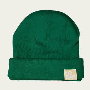 H2BAR Green Knitted Beanie