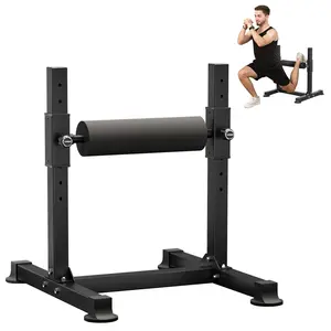 COFIYARD Bulgarian Split Squat Stand Adjustable Single Leg Squat Roller with 8 Heights for Home Gym Leg Workout Equipment Compact Lightweight Design