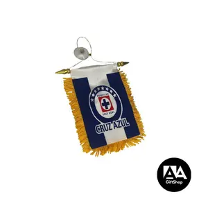 Cruz Azul Car Flag decor / Cruz Azul / soccer team / car decor