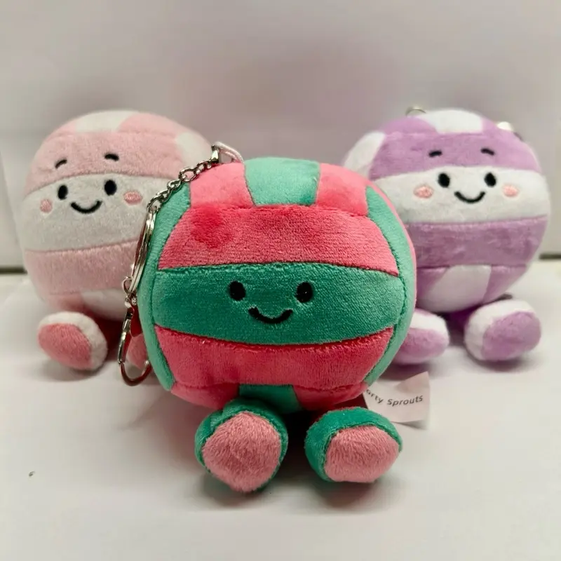 Set of 3 plush volleyballs/Volleyball gift