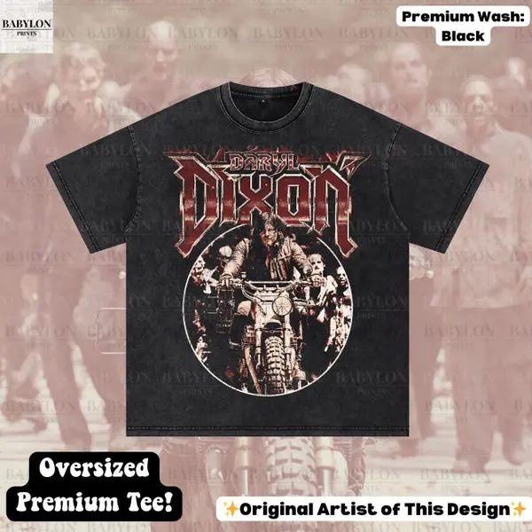 Daryl Dixon T Shirt The Walking Dead Shirt TWD Unisex Shirt Daryl Dixon Shirt, Rick Grimes tee, Walking Dead Norman Reedus Tee