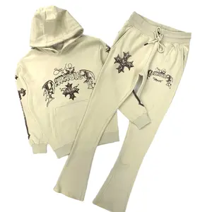 JORDAN CRAIG FLEECE JOGGING SET (cream)