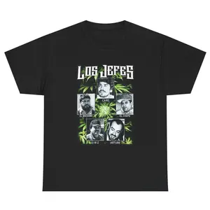 Gildan Print Los Jefes T-shirt Cartel Empire Urban Streetwear T-shirt