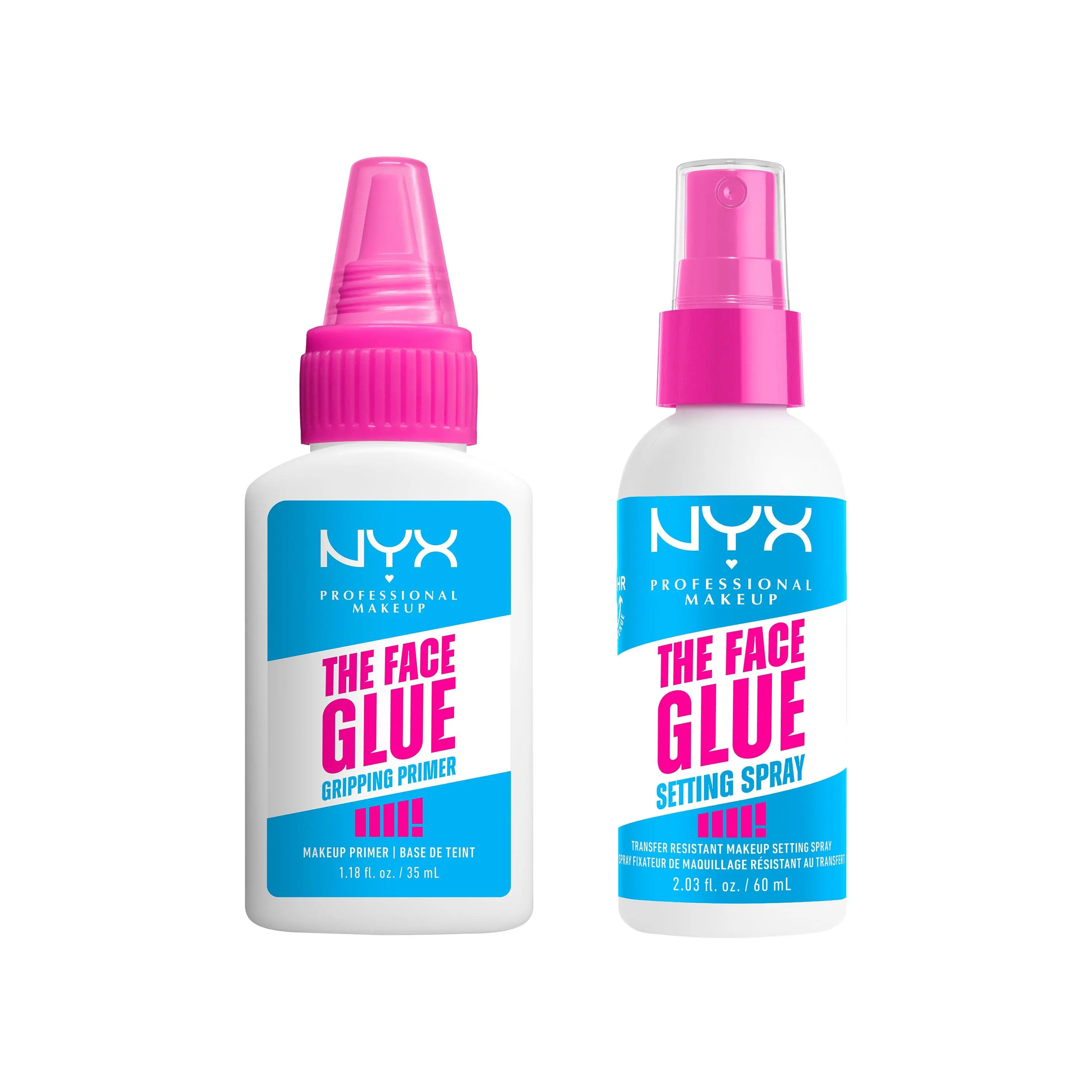 The Ultimate Face Glue Duo: 24HR Hold, NYX Professional Makeup The Ultimate Face Glue Duo: 24HR Hold, NYX Professional Makeup