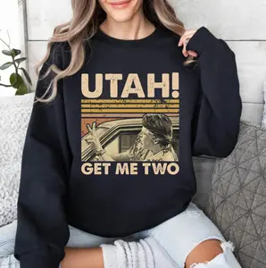 Utah Get Me Two Vintage T-Shirt, Hoodie, Sweatshirts, Point Break Shirt, Gary Busey Shirt, 90s Movie T-Shirt