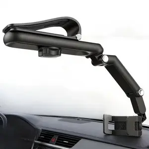 2PCS New 1080° Multi-function Sun Visor Universal 360 Degree Rotating Phone Holder Suitable for Any Scene Car Holder - Rotatable and Retractable,Suitable for driver and co-pilot