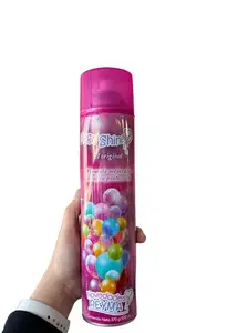 Novedades Peyma, Mega Shine, Balloon Shine Spray, Big Bottle - 570ml