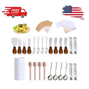 Charcuterie Boards Accessories(29 PCS) Cheese Spreaders