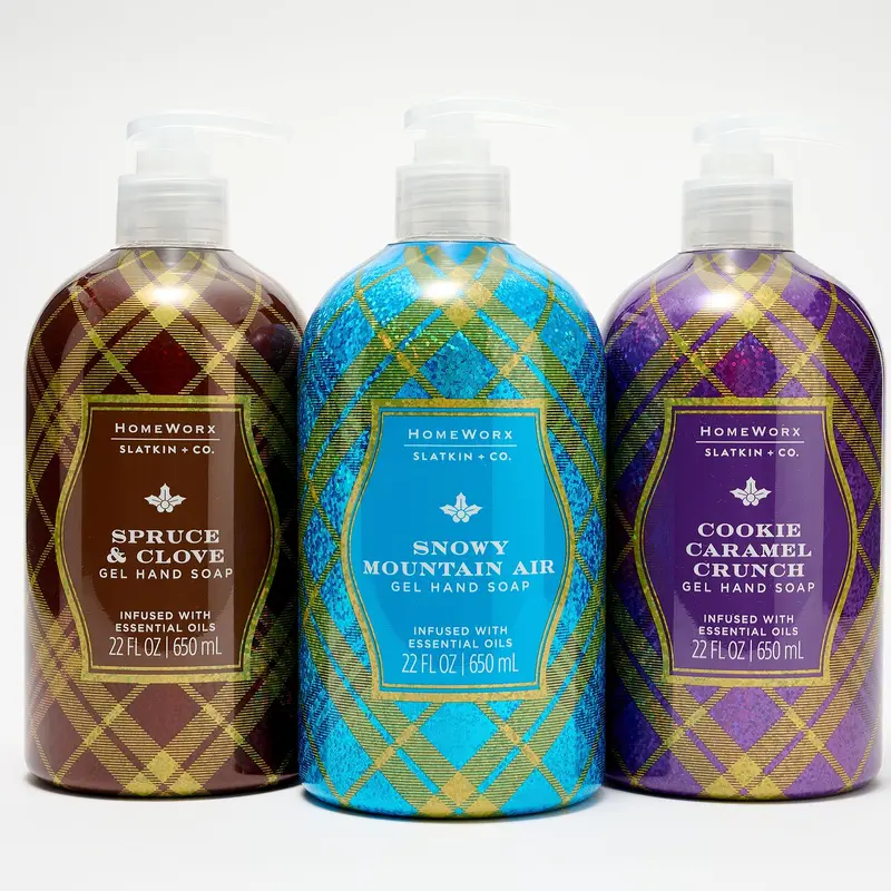 HomeWorx by Slatkin + Co. S/3 22oz Hand Soaps