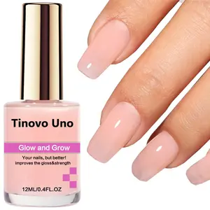 Pink Nail Hardener, Long-lasting Quick-dry Nail Strengthener, Natural Drying Manicure Nail Care Liquid Solution for Women & Girls