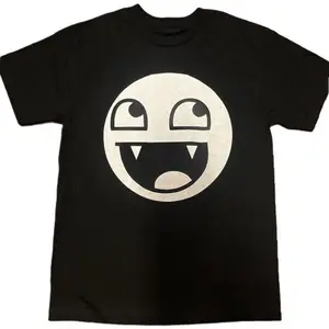 Epic Face Vampire T Shirt Y2K Goth Emo Scene Tapout Affliction Relaxed Soft