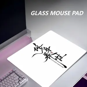 Control Type Glass Mouse Pad Professional Fps Gaming Smooth Feel, High-Quality Precision Control Surface, Ideal for Gamers & PC Users