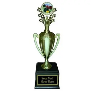 buyawardsandtrophies.com Bocce Ball Star Traveling Trophy (no Logo)