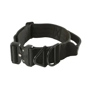 Tacticollar - 2 inch Tactical Dog Collar with Handle for Medium and Large Dogs, Mil Spec Nylon Collar, Quick-Release Metal Buckle, Neoprene Padded Inside
