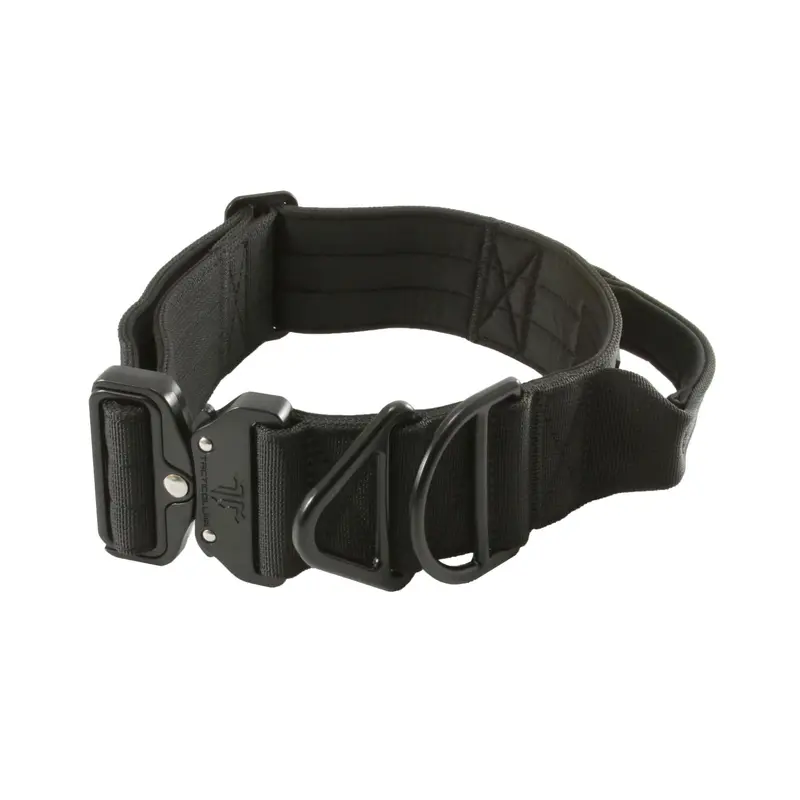 Tacticollar - 2 inch Tactical Dog Collar with Handle for Medium and Large Dogs, Mil Spec Nylon Collar, Quick-Release Metal Buckle, Neoprene Padded Inside